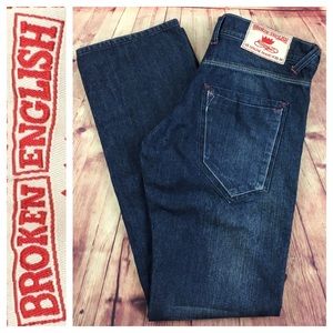 💙Men's Broken English straight leg Jean size 32